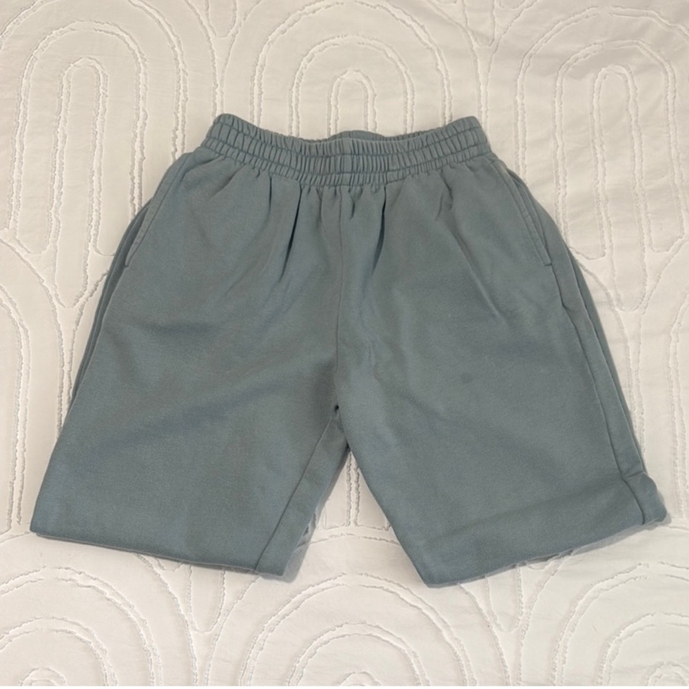 Garage Blue High-Waisted Casual Sweatpants | Size S